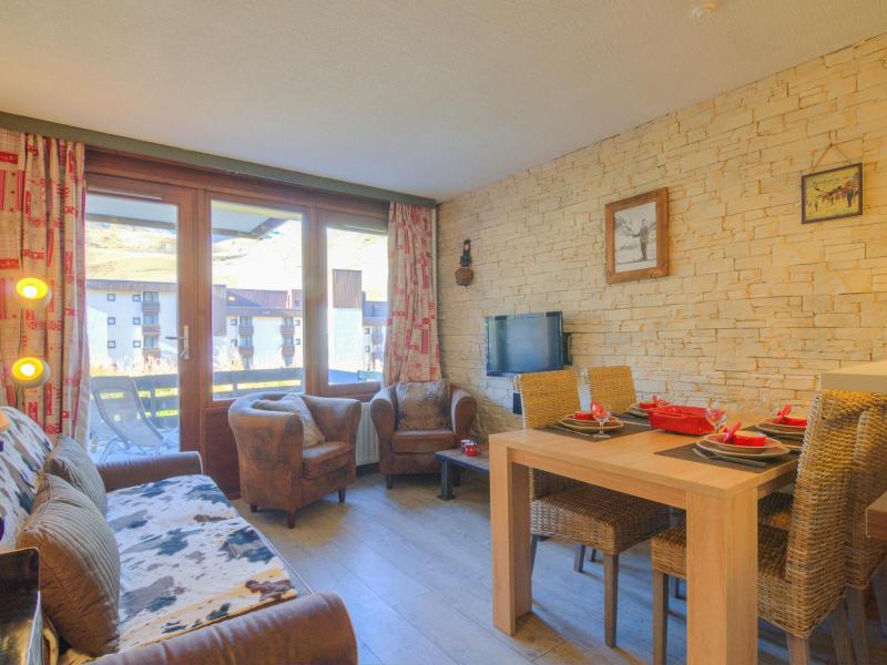 Vakantie in de bergen Appartement 2 kamers 6 personen (38) - Le Curling B - Tignes - Woonkamer