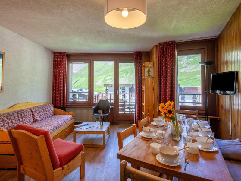 Vakantie in de bergen Appartement 3 kamers 8 personen (40) - Le Curling B - Tignes - Woonkamer