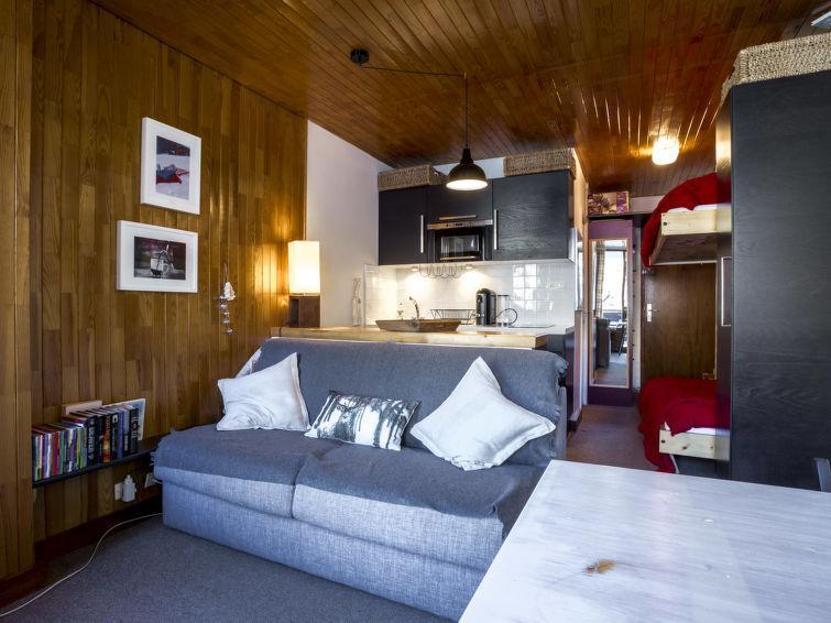 Holiday in mountain resort 1 room apartment 3 people (5) - Le Grand Pré - Tignes - Accommodation