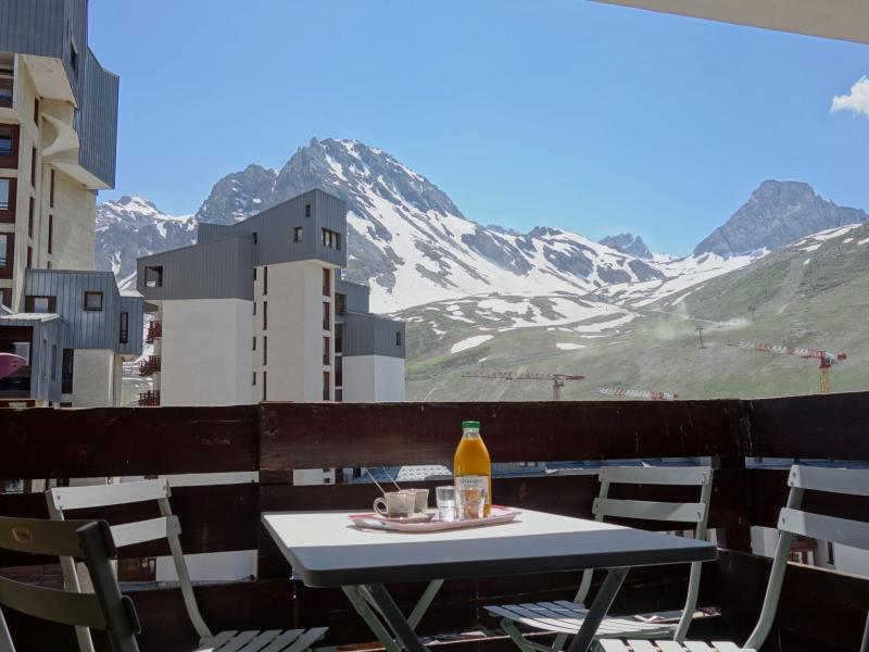 Аренда на лыжном курорте Апартаменты 3 комнат 8 чел. (5) - Le Grand Tichot A et B - Tignes - летом под открытым небом