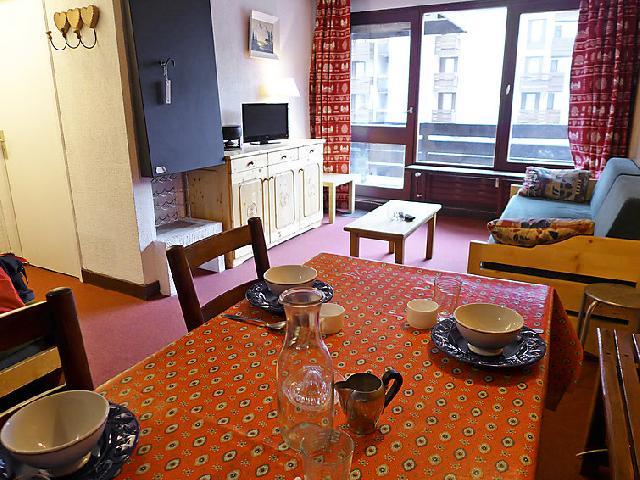 Vakantie in de bergen Appartement 1 kamers 3 personen (3) - Le Grand Tichot A et B - Tignes - Woonkamer