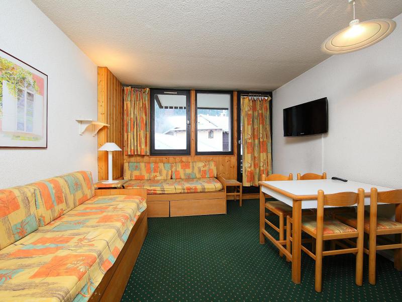 Vakantie in de bergen Appartement 1 kamers 4 personen (1) - Le Grépon - Chamonix - Woonkamer