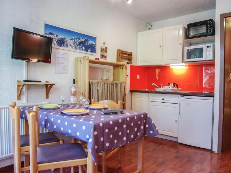 Vakantie in de bergen Appartement 1 kamers 4 personen (3) - Le Grépon - Chamonix - Woonkamer