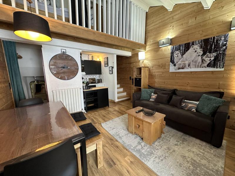 Vakantie in de bergen Appartement 2 kamers mezzanine 7 personen (35) - Le Hameau - Vars - Woonkamer