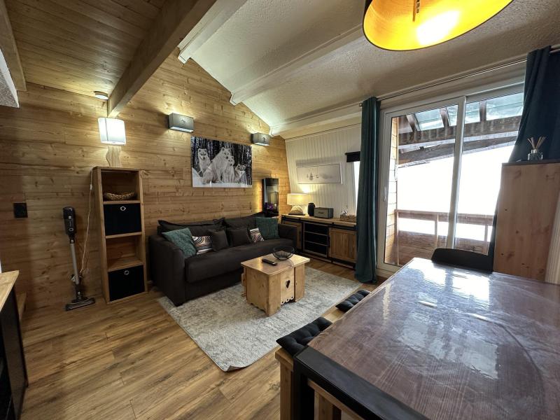 Vakantie in de bergen Appartement 2 kamers mezzanine 7 personen (35) - Le Hameau - Vars - Woonkamer