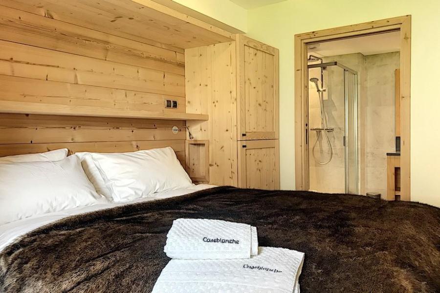 Holiday in mountain resort 4 room triplex chalet 6 people (Carcosa) - Le Hameau de Caseblanche - Saint Martin de Belleville - Bedroom