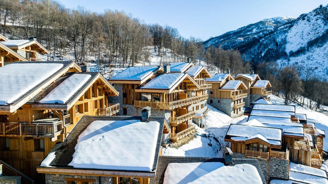 Holiday in mountain resort 6 room triplex chalet 8 people (Alpea) - Le Hameau de Caseblanche - Saint Martin de Belleville - Accommodation