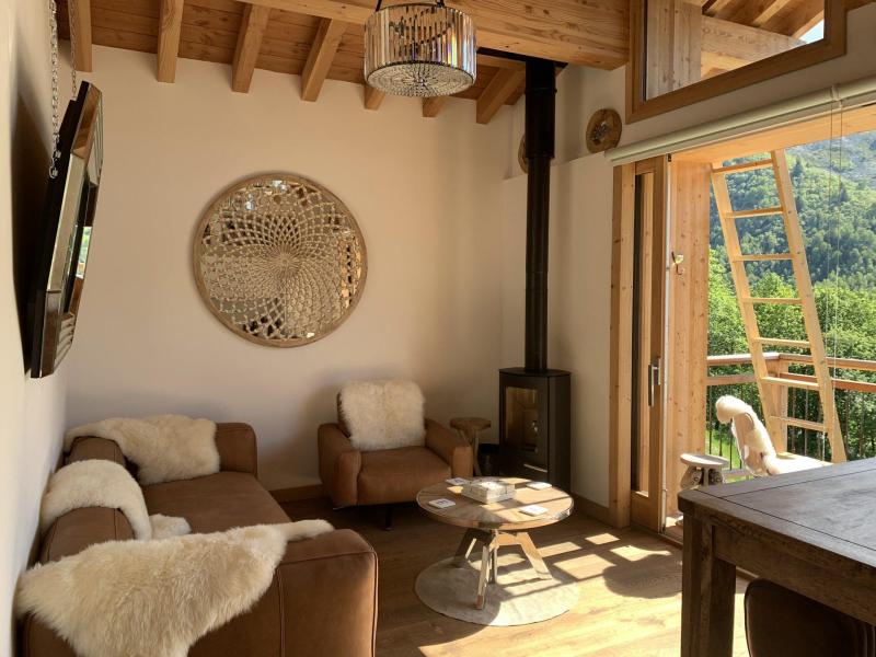 Vakantie in de bergen Appartement 2 kamers 2 personen (NID) - Le Hameau de Caseblanche - Saint Martin de Belleville - Woonkamer