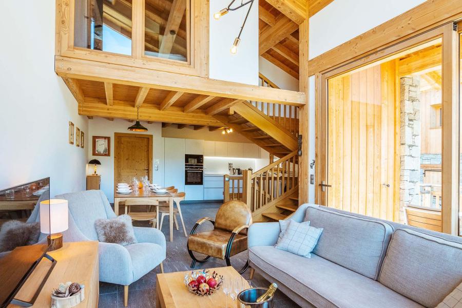 Vacanze in montagna Chalet su 3 piani 5 stanze per 9 persone (Eceel) - Le Hameau de Caseblanche - Saint Martin de Belleville - Soggiorno