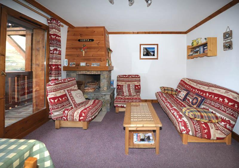 Vakantie in de bergen Appartement 4 kamers 8 personen (9) - Le Hameau de la Sapinière - Chalet Cembro - Les Menuires - Kamer