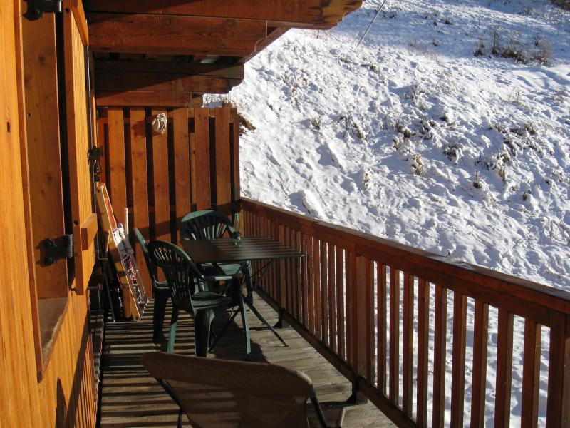 Vacaciones en montaña Apartamento 2 piezas para 4 personas (302) - Le Hameau de Vallée d'Or - Valloire - Balcón