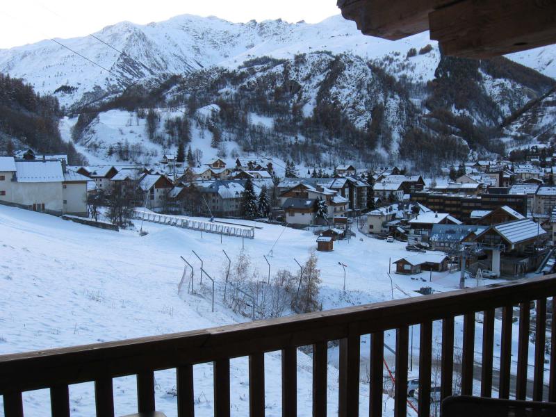 Vakantie in de bergen Appartement 2 kamers 4 personen (302) - Le Hameau de Vallée d'Or - Valloire - Balkon