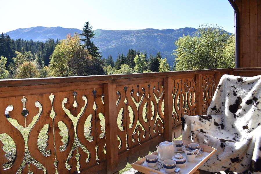 Vakantie in de bergen Appartement 4 kamers 6 personen (14) - Le Hameau des Biches - Méribel - Terras