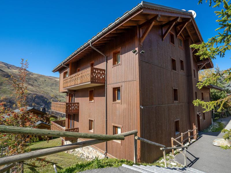 Rent in ski resort 4 room apartment 7 people (1) - Le Hameau des Marmottes - Les Menuires - Summer outside