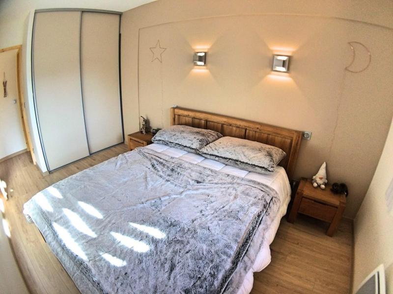 Urlaub in den Bergen 2-Zimmer-Holzhütte für 6 Personen (M18) - Le Hameau des Rennes - Vars - Offener Schlafbereich