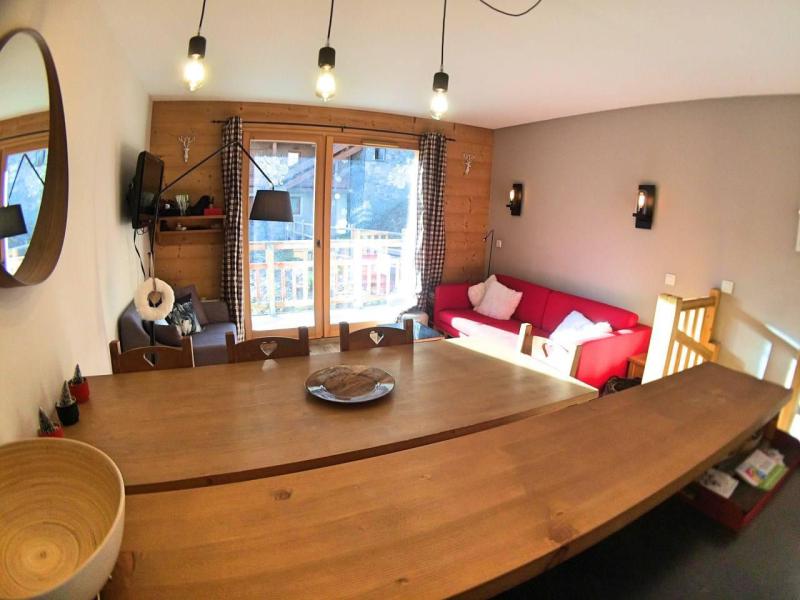 Holiday in mountain resort 4 room apartment 8 people (22C) - Le Hameau des Rennes - Vars - Living room