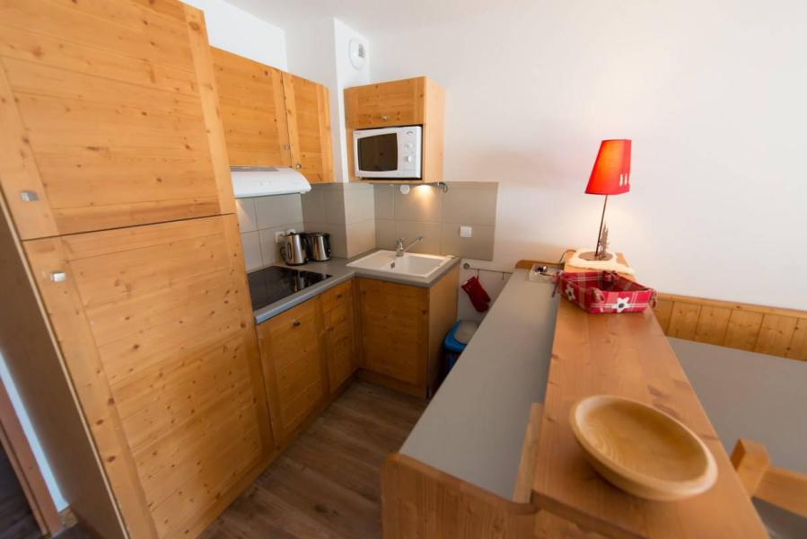 Vakantie in de bergen Appartement duplex 4 kamers 6 personen (D22) - Le Hameau des Rennes - Vars - Woonkamer
