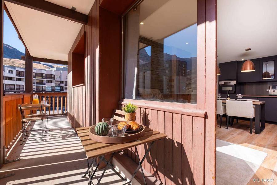 Wakacje w górach Apartament 2 pokojowy kabina 4 osób (1302) - Le Hameau du Borsat 1&2 - Tignes - Balkon