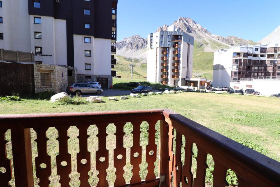 Vacaciones en montaña Apartamento cabina para 4 personas (2002) - Le Hameau du Borsat 1&2 - Tignes - Balcón