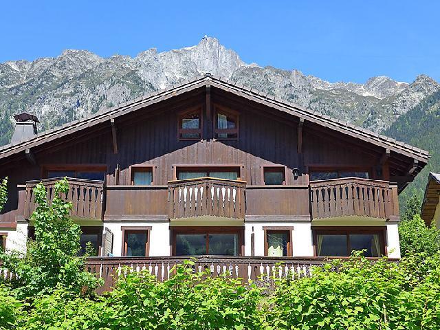 Rent in ski resort 3 room apartment 4 people (1) - Le Krystor - Chamonix - Summer outside