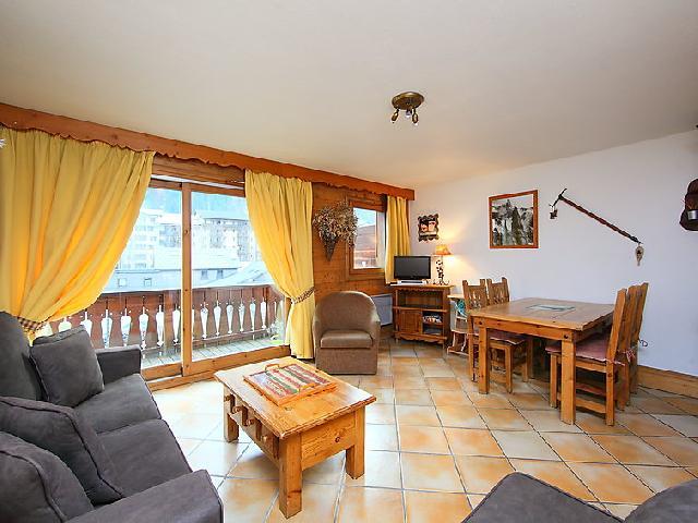 Urlaub in den Bergen 3-Zimmer-Appartment für 4 Personen (1) - Le Krystor - Chamonix - Wohnzimmer
