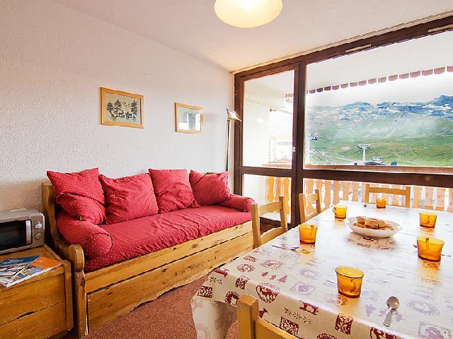 Holiday in mountain resort 2 room apartment 6 people (3) - Le Lac du Lou - Val Thorens - Living room