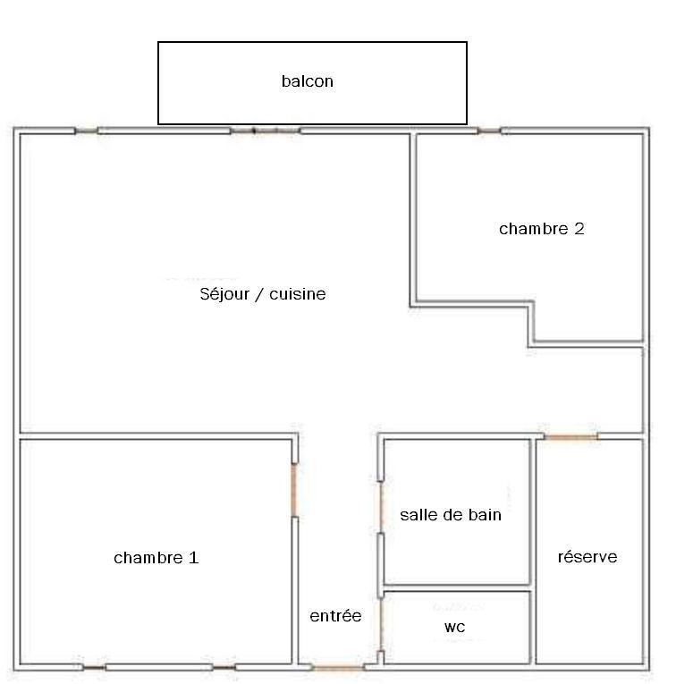 Каникулы в горах Апартаменты 3 комнат 6 чел. (LIFRAN) - LE LIFRANE - Les Saisies