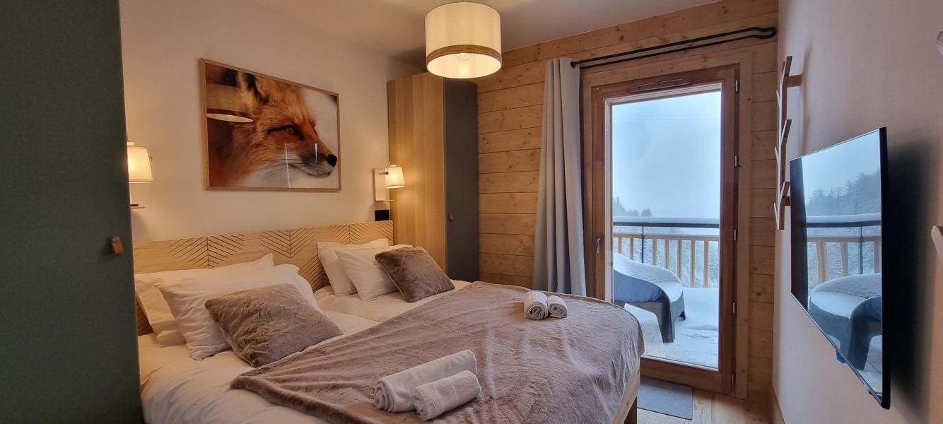 Holiday in mountain resort 4 room apartment 10 people (22C) - Le Manaka - La Plagne - Bedroom