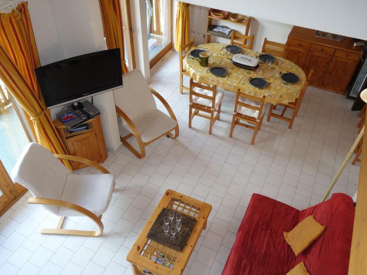 Vakantie in de bergen Appartement 4 kamers 8 personen (1) - Le Martagon - Saint Gervais - Woonkamer