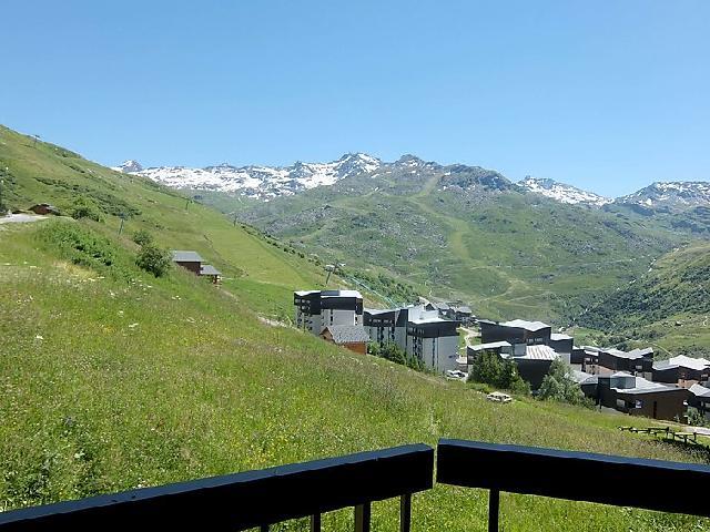 Rent in ski resort 2 room apartment 6 people (3) - Le Médian - Les Menuires - Summer outside