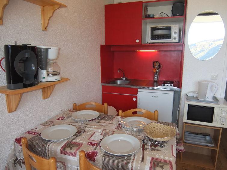 Wakacje w górach Apartament 1 pokojowy 4 osób (4) - Le Médian - Les Menuires - Pokój gościnny