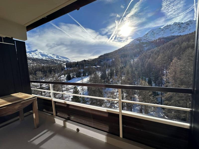 Urlaub in den Bergen Studio Schlafnische 4 Personen (1041) - Le Pelvoux I - Vars - Balkon