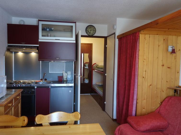 Vakantie in de bergen Appartement 1 kamers 4 personen (1) - Le Petit Sapin - Megève - Woonkamer