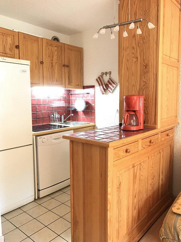 Holiday in mountain resort 2 room apartment sleeping corner 8 people (18) - LE PIC VERT - Les Orres - Kitchenette
