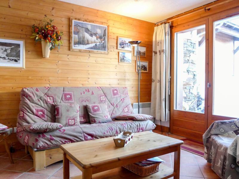 Vakantie in de bergen Appartement 3 kamers 5 personen (1) - Le Plan des Reines - Chamonix - Woonkamer