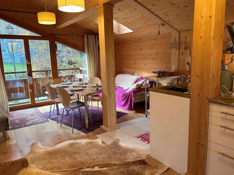 Holiday in mountain resort 4 room apartment 6 people (MR2) - Le Plantin - Méribel - Living room