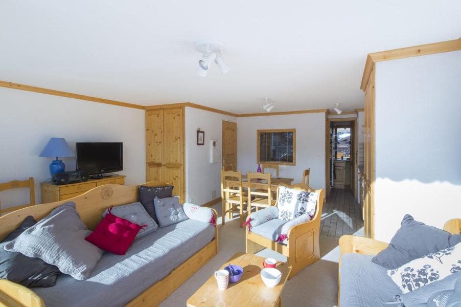 Vakantie in de bergen Appartement 2 kamers 4 personen (203) - LE PRALONG - Courchevel - Woonkamer