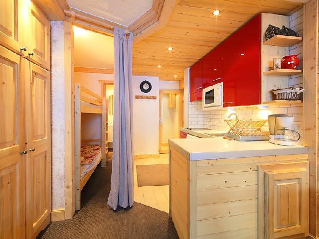 Holiday in mountain resort 1 room apartment 4 people (5) - Le Pramecou - Tignes - Kitchenette