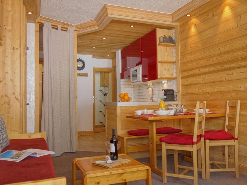 Holiday in mountain resort 1 room apartment 4 people (5) - Le Pramecou - Tignes - Living room