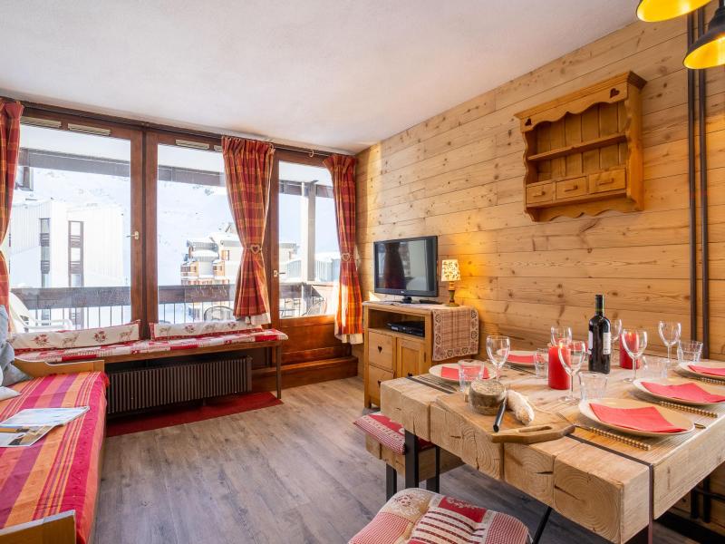 Vakantie in de bergen Appartement 2 kamers 6 personen (12) - Le Prariond - Tignes - Woonkamer