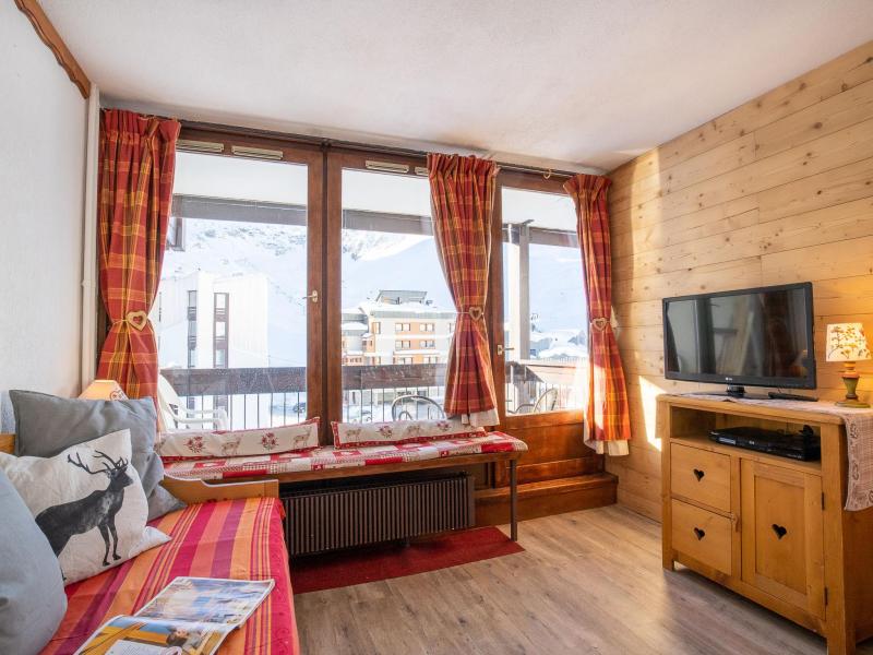 Vakantie in de bergen Appartement 2 kamers 6 personen (12) - Le Prariond - Tignes - Woonkamer