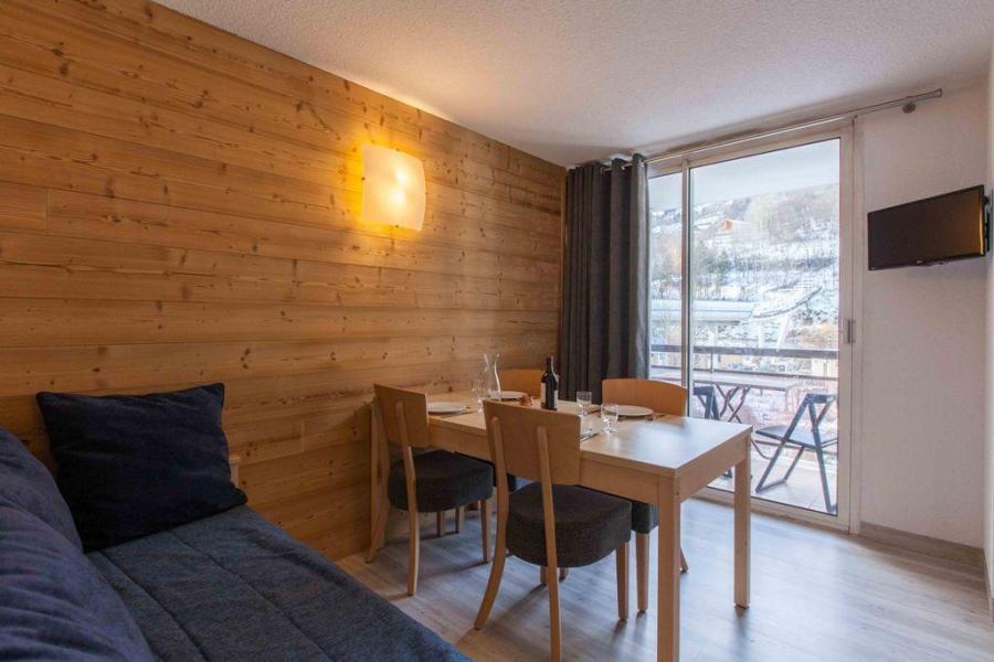 Urlaub in den Bergen 2-Zimmer-Holzhütte für 5 Personen (102) - Le Relais de la Guisane - Serre Chevalier - Wohnzimmer