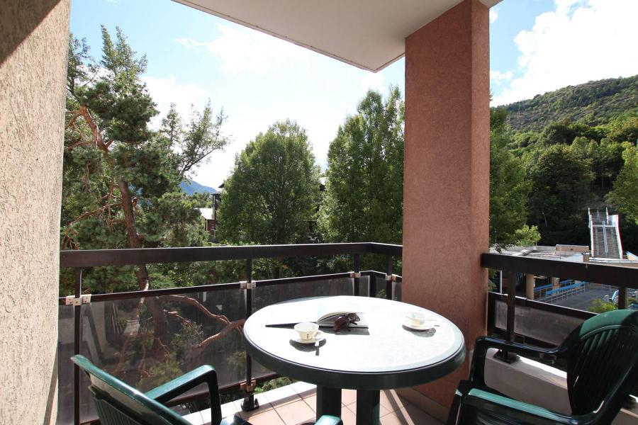 Vacaciones en montaña Apartamento cabina 2 piezas para 4 personas (A301) - Le Relais de la Guisane A - Serre Chevalier - Terraza