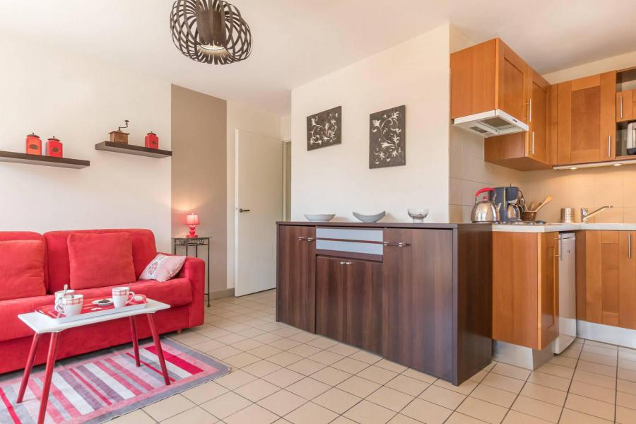 Vakantie in de bergen Appartement 2 kamers 4 personen (409) - Le Relais de la Guisane A - Serre Chevalier - Woonkamer