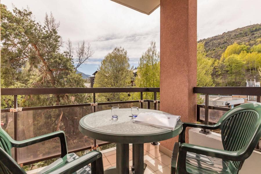 Vakantie in de bergen Appartement 2 kamers bergnis 4 personen (A301) - Le Relais de la Guisane A - Serre Chevalier - Terras