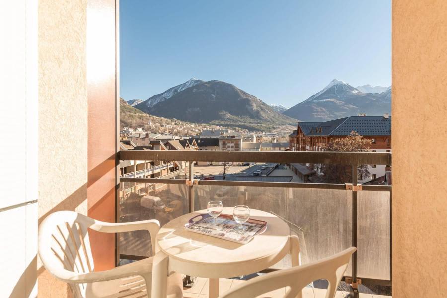 Vakantie in de bergen Studio bergnis 6 personen (406) - Le Relais de la Guisane A - Serre Chevalier - Balkon