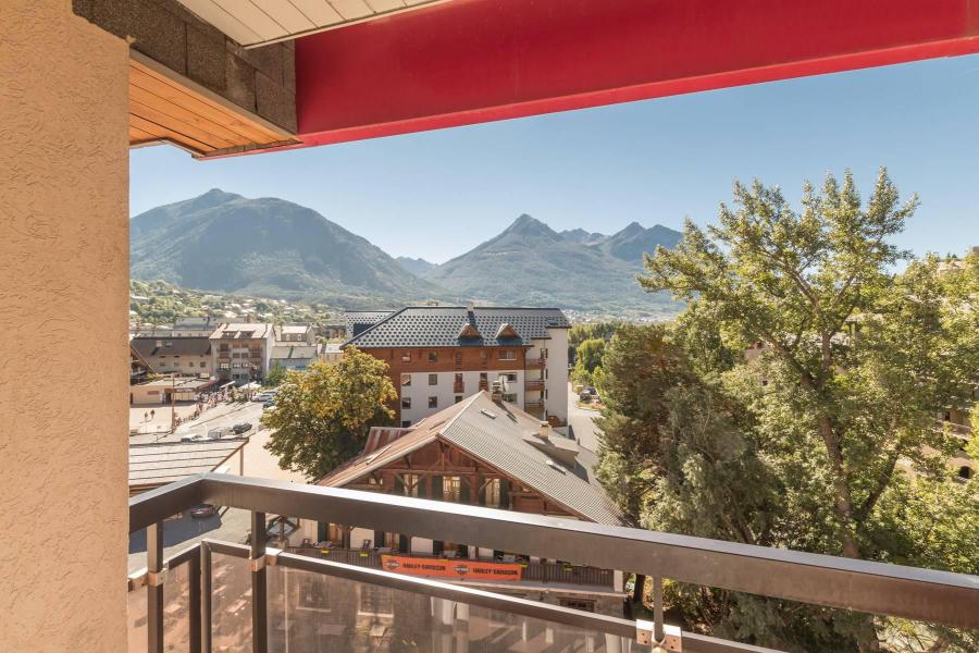 Urlaub in den Bergen Studio Schlafnische 4 Personen (503) - Le Relais de la Guisane A - Serre Chevalier - Balkon