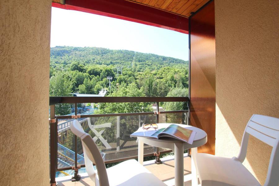 Urlaub in den Bergen Studio Schlafnische 4 Personen (414) - Le Relais de la Guisane B - Serre Chevalier - Terrasse