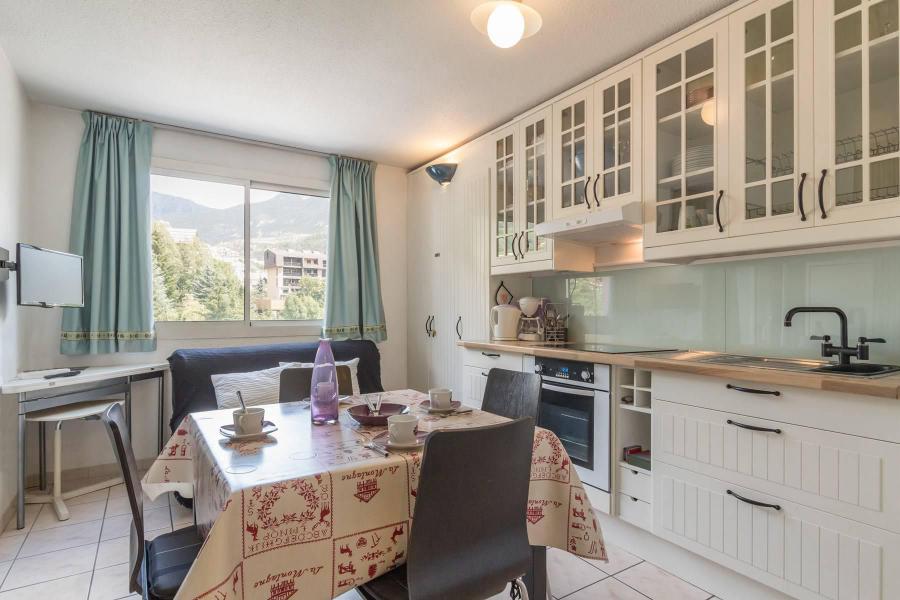 Vakantie in de bergen Appartement 2 kamers bergnis 4 personen (308) - Le Relais de la Guisane II - Serre Chevalier - Woonkamer