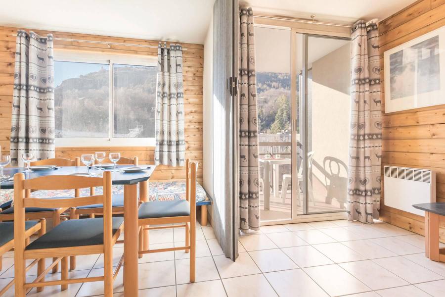 Vakantie in de bergen Studio bergnis 5 personen (302) - Le Relais de la Guisane II - Serre Chevalier - Woonkamer